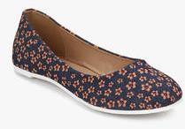 My Foot Navy Blue Belly Shoes women
