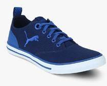 Puma Slyde Dp Navy Blue Sneakers for 