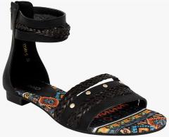 Qoo10 Black Sandals women