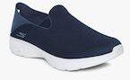 Skechers Navy Blue GO WALK 4 Walking Shoes men