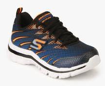 Skechers Nitrate Blue Running Shoes boys