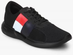Tommy Hilfiger Black Sneakers for Men 