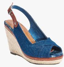 Truffle Collection Blue Wedges women