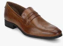 van heusen tan formal shoes