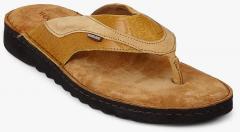 Woodland Yellow Slippers for Men online 