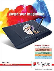 iBall Pen Tablet, 8 inchx6 inch