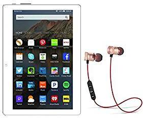 IKALL N10 10.1 inch Display Tablet with 4G Calling and Stereo Magnetic Bluetooth Headset