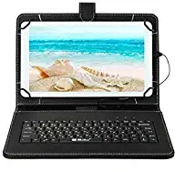 IKALL N10 Dual Sim 4G Calling Tablet with Keyboard 10 inch Display