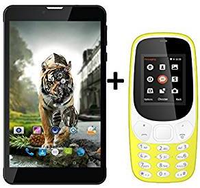 Ikall N5 Dual Sim 4G Calling Volte Supported Tablet With K3310 Dual Sim Mobile