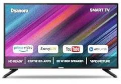 Dyanora 24 inch (60 cm) Linux Based with Noise Reduction, Powerful Audio Box Speakers (DY LD24H4S) Smart HD Ready LED TV