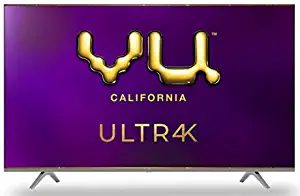 Vu 43 inch (108 cm) | With 5 Hotkeys 43UT (Black) (2020 Model) Smart Android 4K Ultra HD LED TV