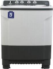 Lloyd 8 kg GLWMS80IDDGAC Semi Automatic Top Load Washing Machine (by Havells Grey, White)