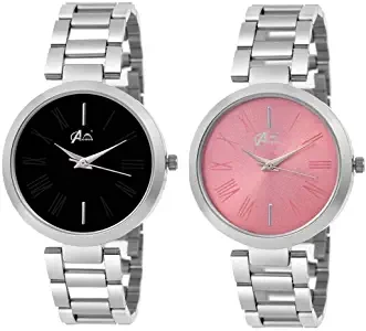 Analogue Multicolour Dial Women's Watch Combo Set of 2