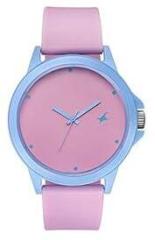 Analog Pink Dial Unisex's Watch 38024PP66W