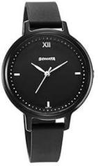 Black Dial Analog Watch for Women 87049PP10W