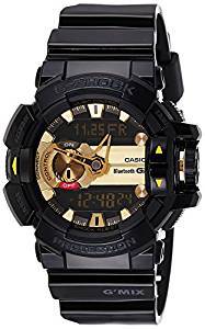 Casio G Shock Analog Digital Black Dial Men's Watch GBA 400 1A9DR G557