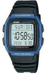 Casio Men Resin Youth Digital Grey Dial Watch W 96H 2Avdf D055, Band Color Black