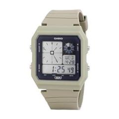 Casio Unisex Plastic Digital Grey Dial Watch Lf 20W 3Adf, Band Color Green