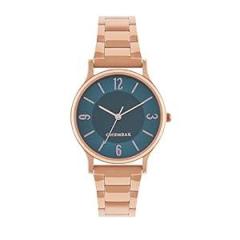 Chumbak Round Dial Analog Watch for Women|Sunset Ombre Collection| Stainless Steel Strap|Gifts for Women/Girls/Ladies |Stylish Fashion Watch for Casual/Work