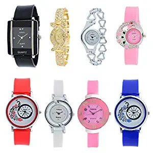 Analogue Multicolor Dial Women's Watch Codice Combo 08 Girls Watch Jewelex
