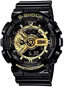 Analogue Digital Multi Functional Stainless Steel Dual Time Outdoor Golden Dial Sports Watches for Men and Boys
