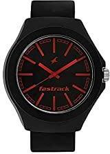 Fastrack Analog Black Dial Unisex Adult Watch NG38004PP06W
