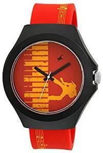 Fastrack Analog Multi Colour Dial Unisex Watch 38004PP03
