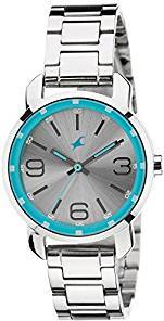 Fastrack Analog Silver Dial Women's Watch 6111SM01