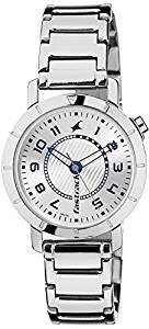 Fastrack Analog Silver Dial Women's Watch 6112SM01