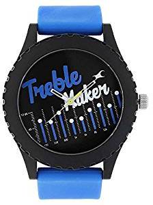 Fastrack Analogue Blue Dial Silicon Unisex Watch 38026PP08