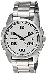 Casual Analog Silver Dial Men's Watch NL3124SM01