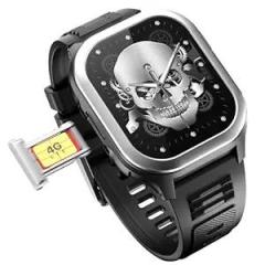Fire Boltt 4G Pro Volte Calling Smart Watch 2.02 TFT Display, 4G Nano SIM GPS, Health Suite, Sports Modes, 400mAh Battery Black