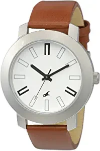 Casual Analogue White Dial Men's Watch