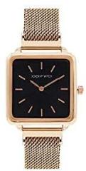 Joker & Witch Vintage Square Black Dial Rosegold Magnetic Watch for Women