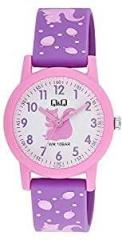 Q&Q Kids Collection 2022 Analog Multicolor Dial Unisex Watch V23A 007VY