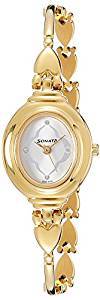 Sonata Analog Champagne Dial Women's Watch 8092YM03