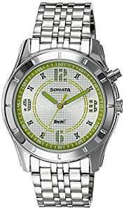 Sonata Analog Multicolour Dial Men's Watch NB7067SM03