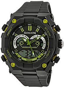 Sonata Ocean Series III Analog Multi Color Dial Unisex Watch 77030PP02J