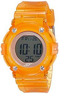 Sonata SF Sports Girls Orange Strap Digital Watch for Women 77042PP07 ...