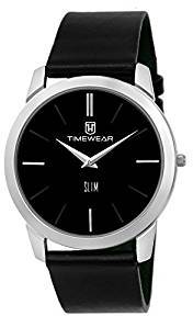 Timewear Analog Black Dial Slim Watch for Men 175BDCCSTG