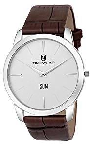 Timewear Formal White Dial Slim Watch Watch for Men