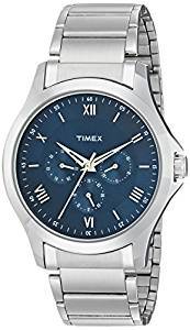 Timex Everyday Formals Analog Blue Dial Men's Watch TW000X115