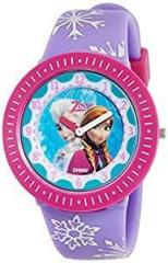 Zoop Frozen Analog Multi Colour Dial Girl's Watch NL26007PP05